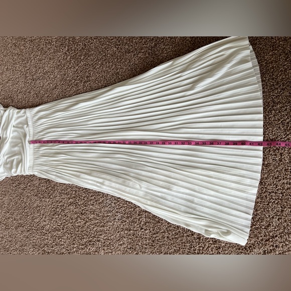 Brand new, Greek steely dress, evening , wedding , white, high waist dress! - Picture 7 of 8